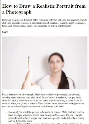 How to Take Portraits Screenshot 1