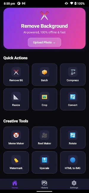 Background Remover AI Studio Screenshot 0