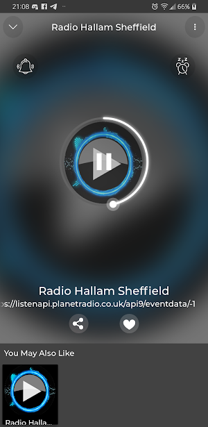 US Radio Hallam Sheffield Online App Free Listen Screenshot 0