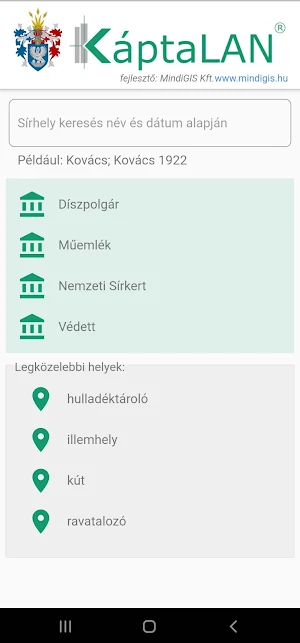 Gödöllő KáptaLAN - Temető Screenshot 0