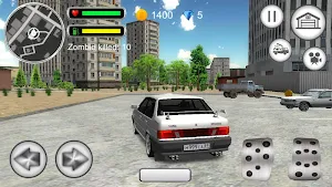 Driver 3D: Lada Samara 2115 simulator Screenshot 0