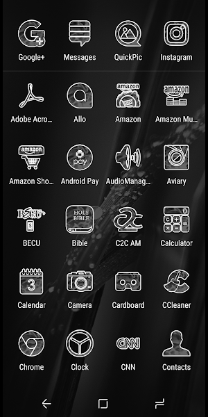 SeventySeven Gray Icon Pack Screenshot 3