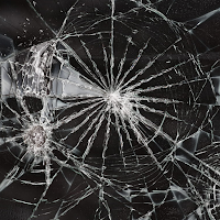 Cracked Screen Phone Wallpaper