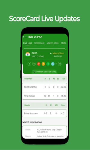Live Cricket World Cup 2024 Screenshot 1