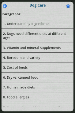 Dog Care Screenshot 1