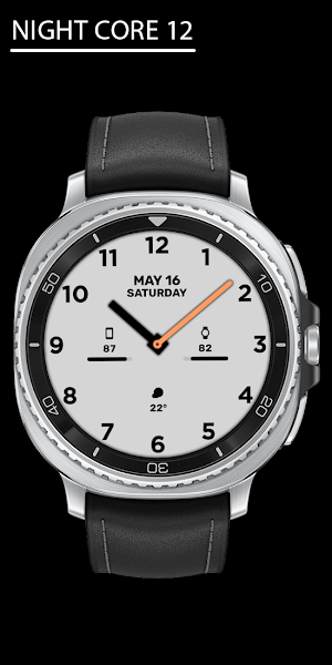 Night Core 12 - Watch Face Screenshot 0