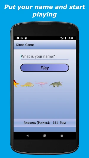 Dinos Game Screenshot 0