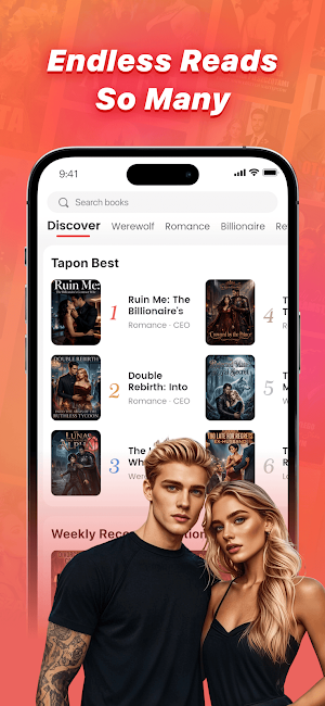 FlipFic - Stories & Audiobooks Screenshot 1