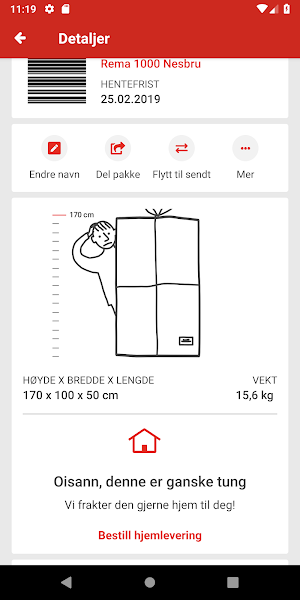 Posten Screenshot 2