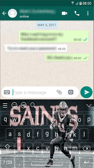 Alvin Kamara Saints Keyboard NFL 2020 For Lovers Screenshot 3