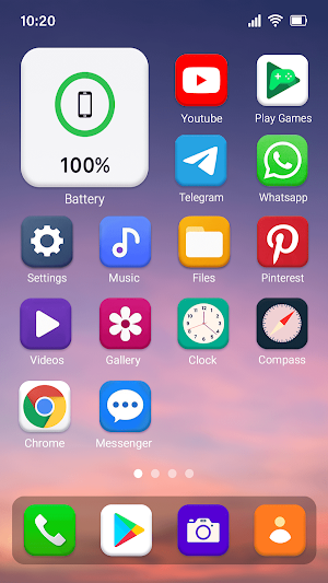 OS Launcher Theme - iOS-style Screenshot 1