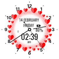 Cute Valentine's Day WatchFace