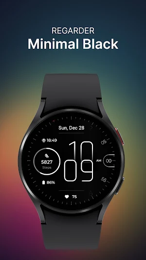 Minimal Dial Watch Face Screenshot 0