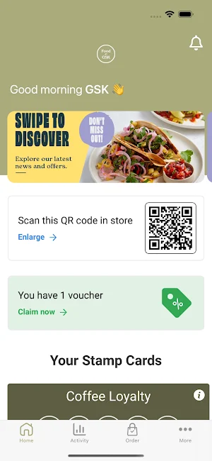 Food at GSK Screenshot 2