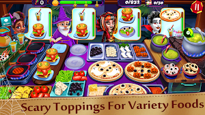 Halloween Cooking: Chef Madness Fever Games Craze Screenshot 2