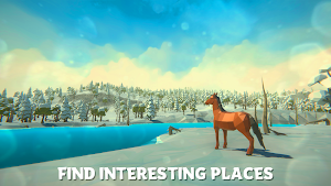 Winter Horse Simulator - Winter Family Adventure Screenshot 0