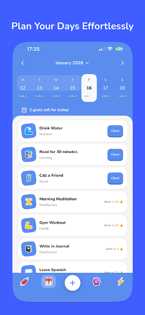 Atomic Strides: Habit Tracker Screenshot 2