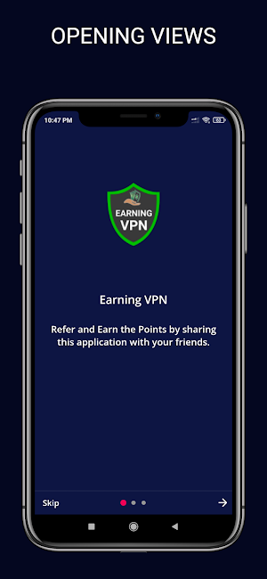 Earning VPN Screenshot 0