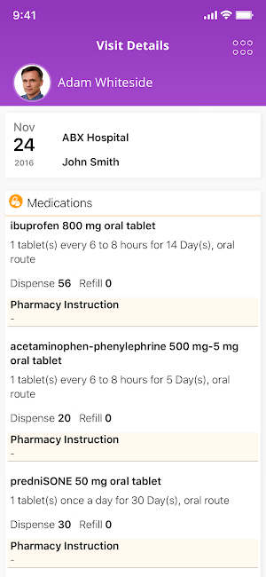 RMH Patient Portal Screenshot 3