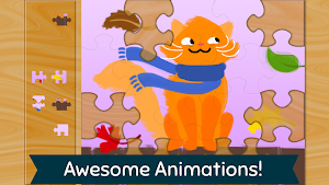Weather Puzzles for Kids- Gold Screenshot 3