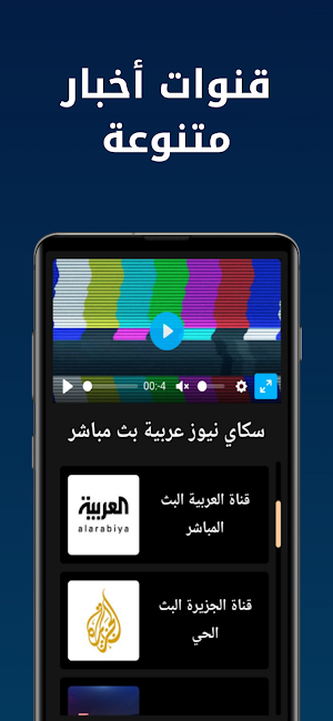 Arabic TV News مباشر Screenshot 2