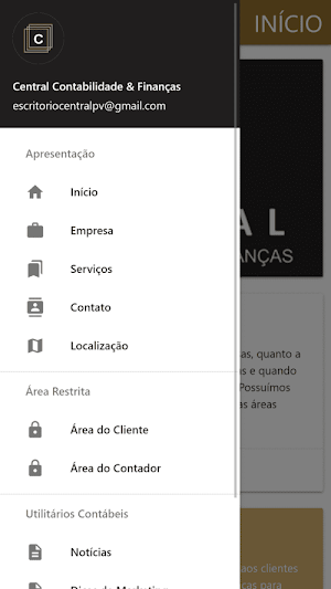 Escritório Central Contábil Screenshot 1
