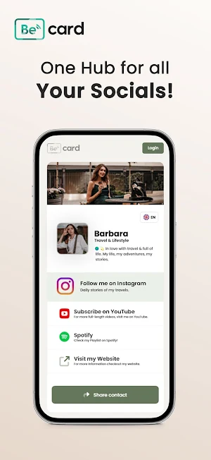 Becard - Digital Business Card Screenshot 2