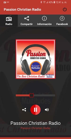 Passion Christian Radio Screenshot 0