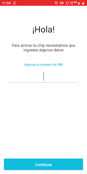 Activa tu chip Perú Screenshot 1