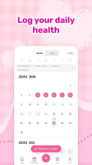 Luna - AI Period Calendar Screenshot 1