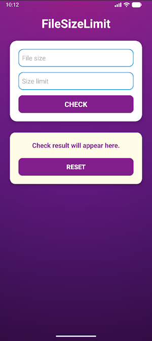 FileSizeLimit Screenshot 0