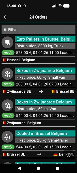 eXus Trans – Transport & Cargo Screenshot 3