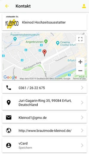 Kleinod Brautmoden Screenshot 1