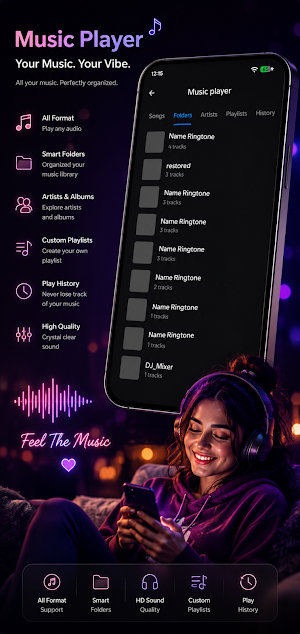PlayPulse: Video & Audio Hub Screenshot 3