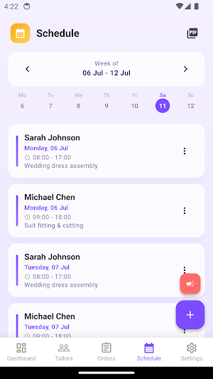 Tailor Workshop Manager Screenshot 3