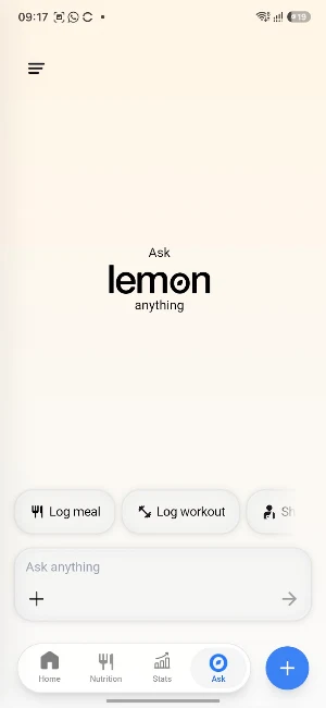 Lemon - AI Health Coach Screenshot 1