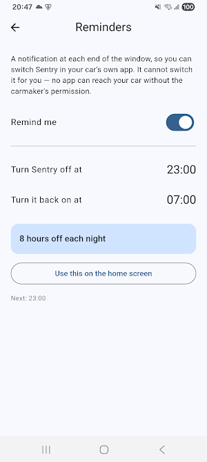 Sentry Saver Screenshot 1