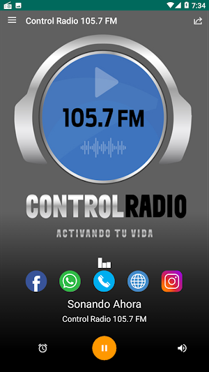 CONTROL RADIO 105.7 FM Screenshot 2