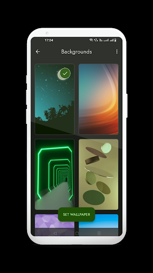 Digital clock live wallpaper Screenshot 3
