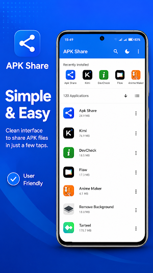 Share App & APK Share Screenshot 0