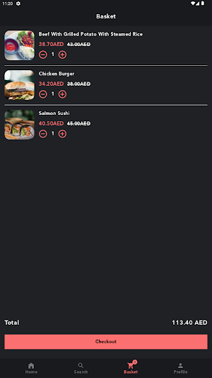 Be Fit Restaurant Screenshot 2