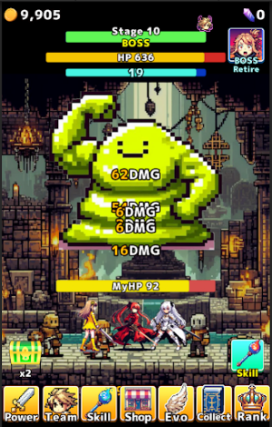 Hack and slash clicker Screenshot 0