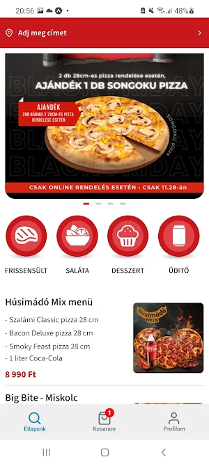 Pizza City Miskolc Screenshot 1