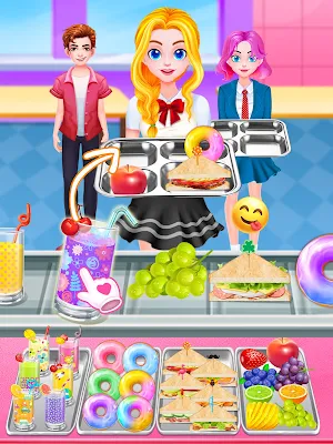School Lunch Food - Lunch Box Screenshot 3