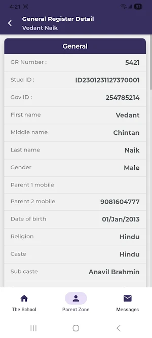 MKP Madhyamik School Madhi Screenshot 3