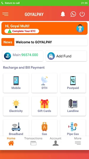 GOYALPAY Screenshot 2