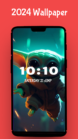 Baby yoda Wallpaper HD Screenshot 0