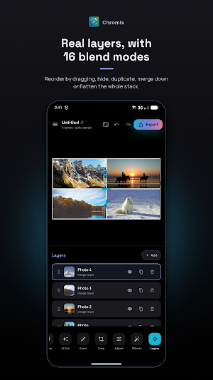 Chromis: Ultimate Photo Editor Screenshot 2