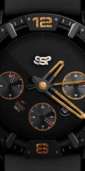 [SSP] Chrono Lite Watch Face Screenshot 1