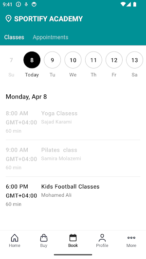 SPORTIFY ACADEMY Screenshot 1